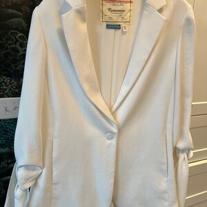 Cartonnier White Women's Blazer